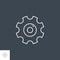 Gear Related Vector Line Icon
