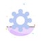 Gear, Setting, Cogs Abstract Flat Color Icon Template