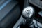 Gear shift knob of a five speed manual transmission