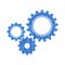 Gear smart icon. ai vector icon for web design isolated on background