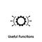 gear, useful functions icon. One of business collection icons for websites, web design, mobile app