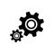 Gear vector icon. Web design icon. Gears and cogs symbol. Cog wheels icon. Cogs circle illustration. Gear wheel logo