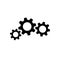 Gear vector icon. Web design icon. Gears and cogs symbol. Cog wheels icon. Cogs circle illustration. Gear wheel logo