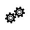 Gear vector icon. Web design icon. Gears and cogs symbol. Cog wheels icon. Cogs circle illustration. Gear wheel logo