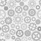 Gear wheels seamless pattern