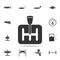 gearbox in the car icon. Detailed set of car repear icons. Premium quality graphic design icon. One of the collection icons for we