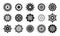 Gears icon collection.