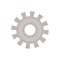 Gearwheel tool isolated icon