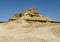 Gebel Al Mawta, the `Mountain of the Dead`, in Siwa Oasis, Egypt.