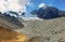 Gebroulaz Glacier from Coc du Soufre in Vanoise national park, France