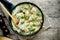 Gedlibzhe â€” kabardian chicken in sour cream sauce