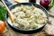 Gedlibzhe â€” kabardian chicken in sour cream sauce