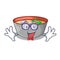 Geek asian soup cup isolated on mascot