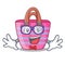 Geek Beach picnic bag on character shape