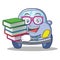 Geek cute car character cartoon