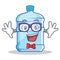 Geek gallon character cartoon style