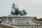 The Gefion Fountain opened in 1908 in Churchill Park in Copenhagen, Denmark.