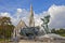 The Gefion Fountain and Saint Albans Church