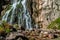 The Gega waterfall. The most famous and largest waterfall in Abkhazia