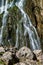 The Gega waterfall. The most famous and largest waterfall in Abkhazia