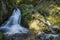 Gehard waterfall in Vosges