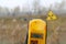 Geiger counter and radiation sign, Pripyat, Chernobyl exclusion zone