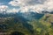 Geiranger fjord, view from Dalsnibba mountain