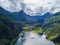 Geiranger at Geirangerfjord, Norway