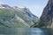 Geirangerfjord - famous natural landmark in Norway.