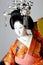 Geisha japanese doll