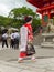 `Geisha` at Kiyomizu-dera Temple