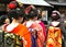 Geisha walk in the street Kyoto