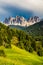 Geisler Odle Dolomites Peaks-Val Di Funes, Italy