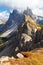 Geislergruppe Gruppo dele Odle Dolomites Alps mountains