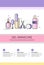 Gel Manicure Cosmetology Infographics Salon Medical Cosmetics Procedures Set Banner With Copy Space