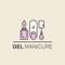 Gel Manicure Pedicure Salon or Shop Web Site Page