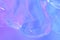Gel texture of cosmetic products. transparent cream on a blue pink background with bubbles. macro photo. blur and