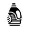 gel for washing glyph icon vector illustration