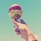 Gelati Ice Cream Cone With Hand