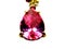 Gem crystal ruby diamond jewel luxury fashion