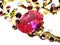 Gem crystal ruby diamond jewel luxury fashion