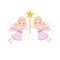 Gemini zodiac sign astrological Cute fairytale