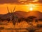 Gemsbok (Oryx) - Damaraland - Namibia