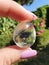 Gemstone Polished Angel Aura Quartz Stone Gems Palmstone Garden Rose Gras Sky