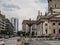 gendarme market with french cathedral