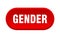 gender button. rounded sign on white background