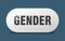 gender button. sticker. banner. rounded glass sign