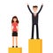 Gender gap, business difference and discrimination, men versus women