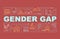 Gender gap in workplace word concepts banner