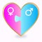 Gender heart puzzle